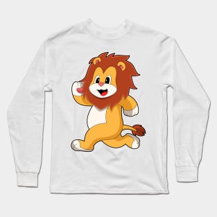 Lion Runner Running Long Sleeve T-Shirt